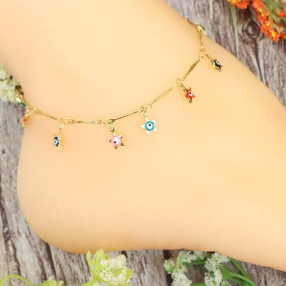 "Dainty Anklet for Women – Elegant Everyday Jewelry & Perfect Gift | MLCRC1682 - Picture 5 of 10